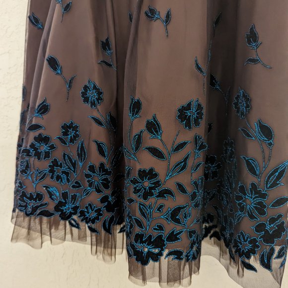 Masquerade Vintage Y2K Formal Prom Dress Tulle Glitter Ball Gown Size 13/14 NWT - Picture 4 of 10